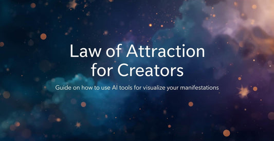 Law of Attraction for Creators: guide on how to use AI tools to visualize your manifestations